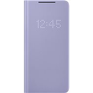Samsung Flipové pouzdro LED View pro Galaxy S21+ fialové - Pouzdro na mobil