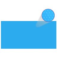 Kryt na bazén modrý 600 x 300 cm PE - Plachta na bazén