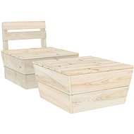 2dílná zahradní sedací souprava impregnované smrkové dřevo 315636 - Zahradní nábytek
