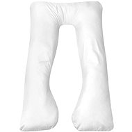 Těhotenský polštář 90x145 cm bílý - Kojicí polštář
