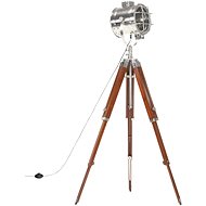 Stojací lampa na stativu masivní mangovníkové dřevo 165 cm - Stojací lampa