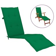 Poduška na polohovací židli zelená (75+105) x 50 x 4 cm - Polstr