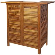  Barový stůl 110 x 50 x 105 cm masivní akáciové dřevo - Zahradní stůl