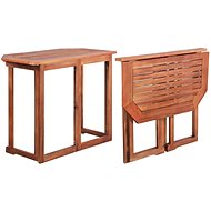  Bistro stolek 90 x 50 x 75 cm masivní akáciové dřevo - Zahradní stůl