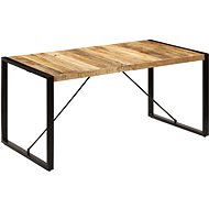 Jídelní stůl 160x80x75 cm masivní mangovníkové dřevo - Jídelní stůl