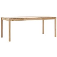 Jídelní stůl bílý 180x90x73 cm borové dřevo - Jídelní stůl
