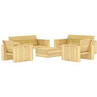 5dílná zahradní sedací souprava impregnované borové dřevo 3053200 3053200 - Zahradní nábytek