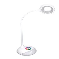 Solight LED Rechargeable Desk Lamp, 5W, RGB Backlight, Dimmable, USB Power Supply - Table Lamp