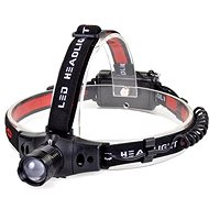 Headlamp Solight LED Headtorch, 3W Cree LED, Black-Red