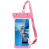Seaflash voděodolné TPU pouzdro pro smartphony do 6.5“ růžové - Pouzdro na mobil