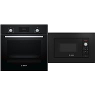 BOSCH HBF153EB0 + BOSCH BFL623MB3 - Built-in Oven & Microwave Set