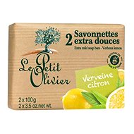 LE PETIT OLIVIER Extra Mild Soap Bars - Verbena Lemon 2× 100 g - Tuhé mýdlo