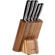 Siguro Sada nožů Motsu 5 ks + dřevěný blok - Sada nožů