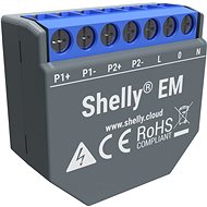Shelly EM, Power Consumption Measurement up to 2x 120 A, 1 Output -  WiFi Switch