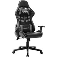 SHUMEE Gaming chair black and grey faux leather, 20506