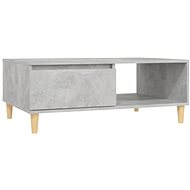 SHUMEE Konferenční stolek betonově šedý 90 × 60 × 35 cm dřevotříska , 805999 - Konferenční stolek