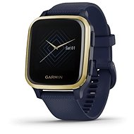 Chytré hodinky Garmin Venu Sq Music LightGold/Blue Band