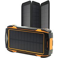 Powerbanka 4smarts Solar Powerbank Rugged TitanPack Eco 20,000mAh black - Powerbanka
