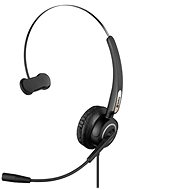 Sandberg USB Pro Mono Headset with Microphone, Black - Headphones