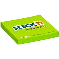 STICK´N 76 x 76mm, Neon, Green, 100 leaves - Sticky Notes