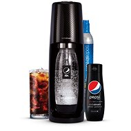 SODASTREAM Spirit Black Pepsi MAX MegaPack - Výrobník sody