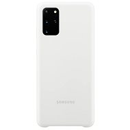 Kryt na mobil Samsung  Silikonový zadní kryt pro Galaxy S20+ bílý
