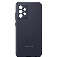Samsung Silikonový zadní kryt pro Galaxy A52 / A52 5G / A52s černý - Kryt na mobil