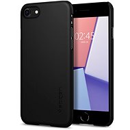 Kryt na mobil Spigen Thin Fit Black iPhone SE 2020/8/7