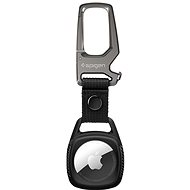 Spigen Rugged Armor Black Apple AirTag - AirTag Key Ring
