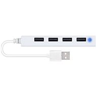 Speedlink SNAPPY SLIM USB Hub, 4-Port, USB 2.0, Passive, White