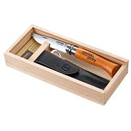 OPINEL VRN N°08 Carbon pouzdro dřevěný box - Nůž