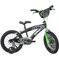 Dino Bikes 16 black/green - Dětské kolo