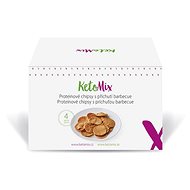 KetoMix Proteinové chipsy s příchutí barbecue (4 porce) - Zdravé chipsy