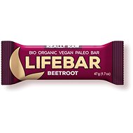Lifefood Lifebar RAW BIO 47 g, červená řepa - Raw tyčinka