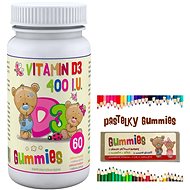D3 Gummies 60 pektinových bonbónů - Vitamín D