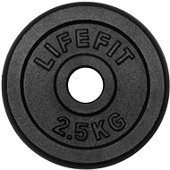 Kotouč Lifefit 2,5 kg / tyč 30 mm - Závaží na činky