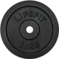 Kotouč Lifefit 10 kg / tyč 30 mm - Závaží na činky