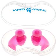 MAD WAVE Ušní ucpávky ergonomické, růžová - Špunty do uší