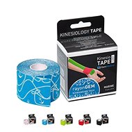 RayonGEM Kinesiology Tape hedvábně jemný modrý