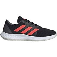 Adidas FORCEBOUNCE M Black/Orange, size EU 42/259mm - Tennis Shoes