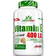 Amix Nutrition Green Day Vitamin E 400 I.U. Life+, 200 kapslí - Vitamín