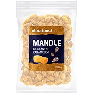 Allnature Mandle slaný karamel 250 g - Ořechy
