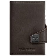 Tru Virtu Click & Slide - leather Nappa Brown - Peněženka