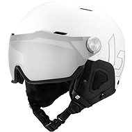 Bollé Might Visor Premium Mips White Matte Photochromic Silver Mirror Lens Cat 1-2 - Lyžařská helma