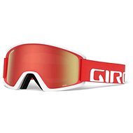 Lyžařské brýle GIRO Semi Red/White Apex Amber Scarlet/Yellow (2Skla) 