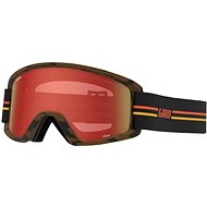 Lyžařské brýle GIRO Semi GP Black/Orange Amber Scarlet/Yellow (2Skla)