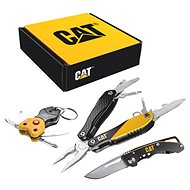 Sada nářadí Caterpillar Dárková multifunkční sada, nůž, kleště a klíčenka CT240192