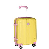 Paso skořepinový cestovní kufr 20" 22-200ZR žlutý - Cestovní kufr