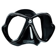 Mares X-Vision, černý silikon, černý rámeček - Maska