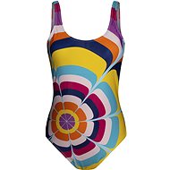 Dedoles Cheerful women's one-piece swimsuit Splashing circles multicoloured - Women's Swimwear